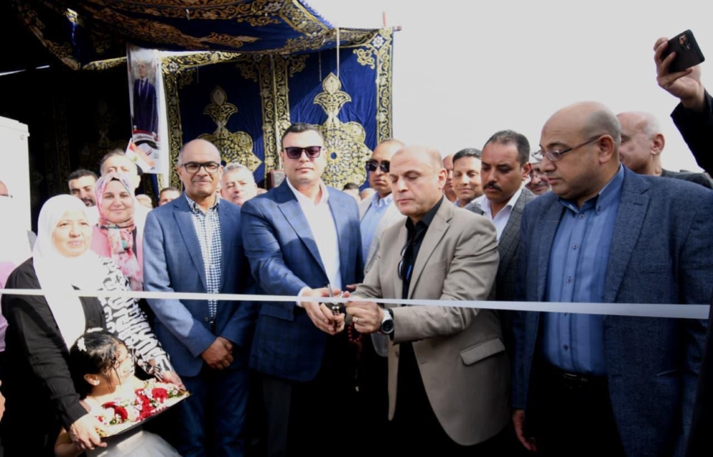 وزير الإسكان ومحافظ كفر الشيخ يفتتحان محطة مياه دقميرة بطاقة ١٠ الاف م٣ يوميا