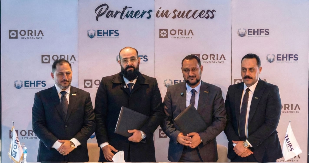 شركة  ORIA Developments توقّع شراكة استراتيجية مع EHFS لإدارة المبنى الطبي بمشروع 3lamat