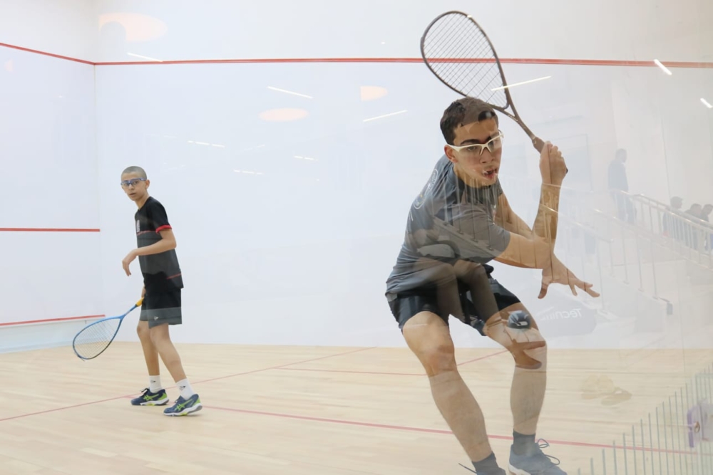 نادي سيليا يطلق بطولة ودية للاسكواش لمختلف الفئات العمرية
