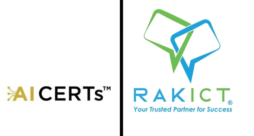 شركة RAKICT تعلن شراكة استراتيجية مع AI CERTs®️ لتعزيز تدريب واعتماد مهارات الذكاء الاصطناعي