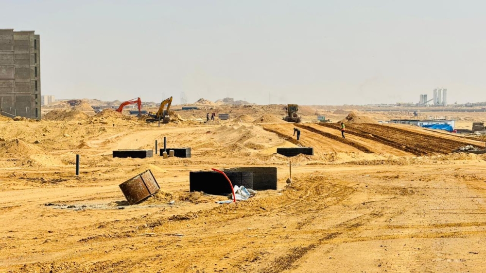 تفاصيل أعمال ترفيق أراضي العبور الجديدة بعد تقنينها