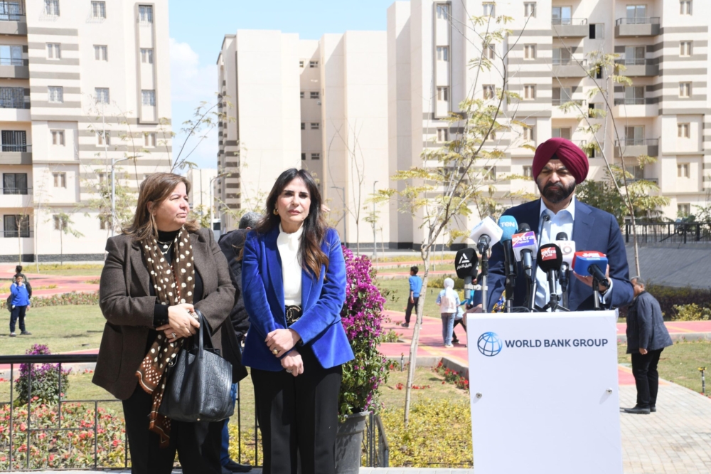 رئيس مجموعة البنك الدولي يزور وحدات المبادرة الرئاسية “سكن لكل المصريين” بمدينة العاشر من رمضان