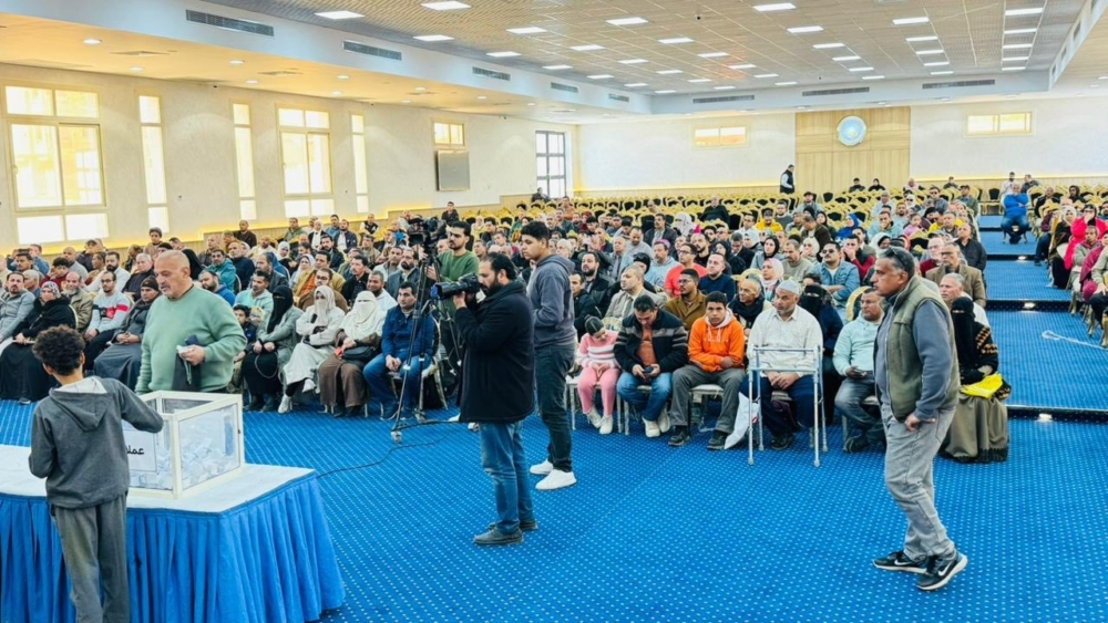 تخصيص 338 قطعة أرض للمواطنين الفائزين بقرعة الأراضي بالعبور الجديدة