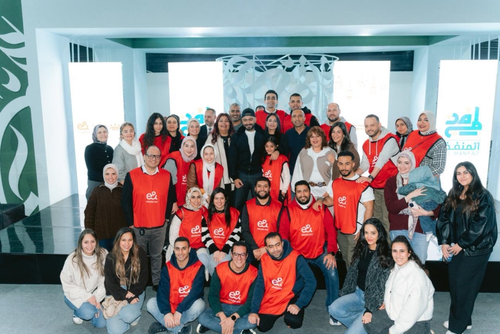 مؤسسة إي آند مصر تنظم حفل إفطار لإطلاق مبادرة كل مكالمة بتعلمهم كلمة